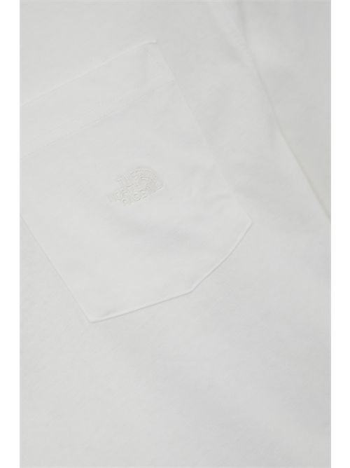 T-shirt Dome Relaxed Pocket White The North Face | NF0A8C3PFN41